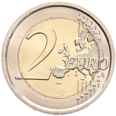 Монета 2 евро 2022 года Словения «150 лет со дня рождения Йоже Плечника» (реверс)