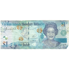 Банкнота 1 доллар 2014 года Каймановы острова (аверс)