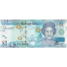 Банкнота 1 доллар 2014 года Каймановы острова (аверс)