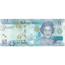 Банкнота 1 доллар 2014 года Каймановы острова