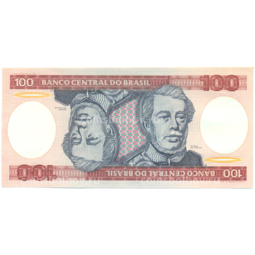 Банкнота 100 крузейро 1984 года Бразилия