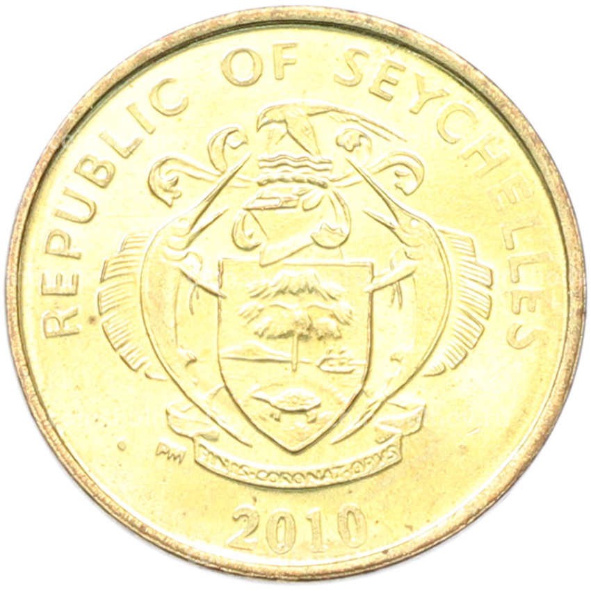 Монета 5 центов 2010 года Сейшелы (вид 2)