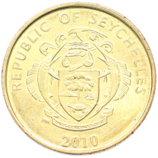 Монета 5 центов 2010 года Сейшелы (реверс)