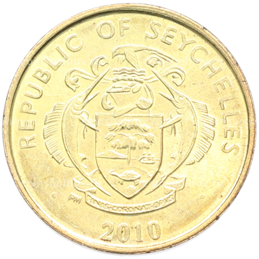Монета 5 центов 2010 года Сейшелы (вид 2)