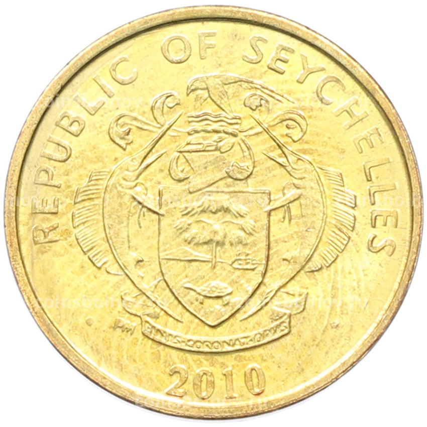 Монета 5 центов 2010 года Сейшелы (вид 2)
