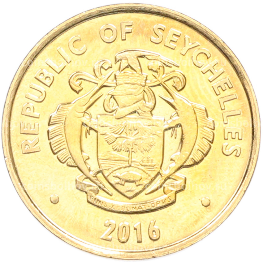 Монета 5 центов 2016 года Сейшелы (вид 2)