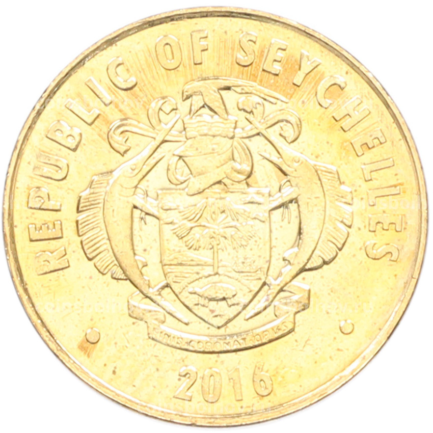 Монета 5 центов 2016 года Сейшелы (вид 2)