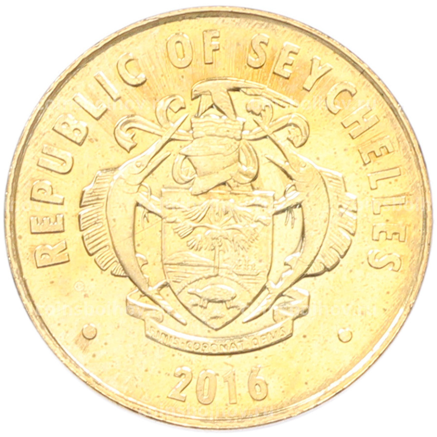 Монета 5 центов 2016 года Сейшелы (вид 2)