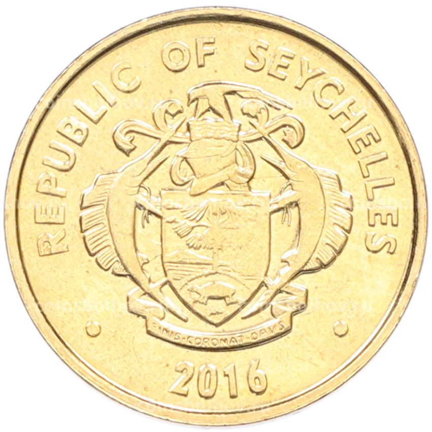 Монета 5 центов 2016 года Сейшелы (вид 2)