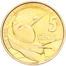 Монета 5 центов 2016 года Сейшелы (аверс)