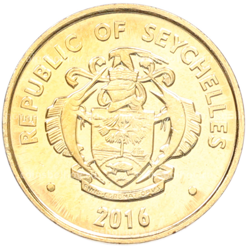 Монета 5 центов 2016 года Сейшелы (вид 2)