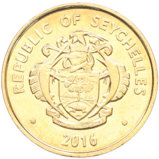 Монета 5 центов 2016 года Сейшелы (реверс)