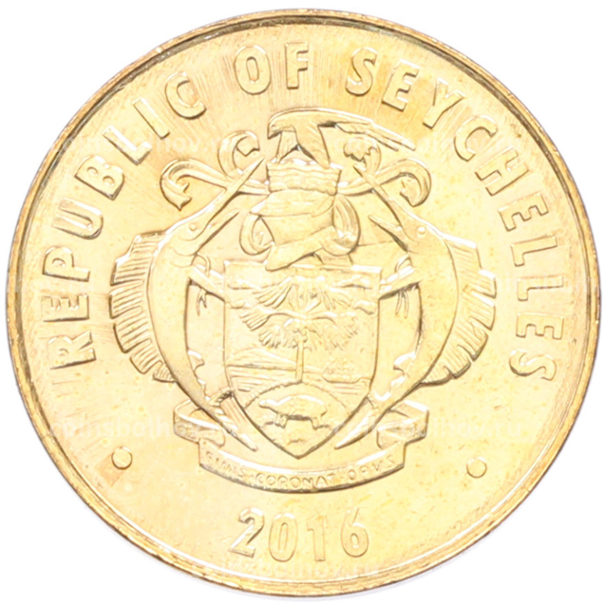 Монета 5 центов 2016 года Сейшелы (вид 2)