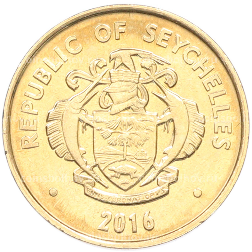 Монета 5 центов 2016 года Сейшелы (вид 2)