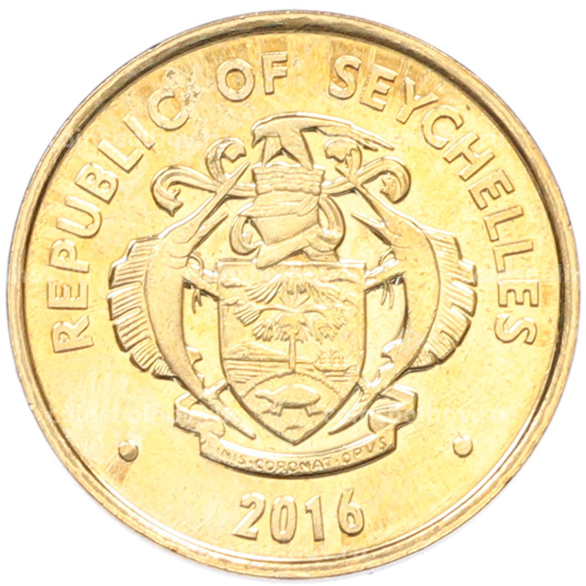 Монета 5 центов 2016 года Сейшелы (вид 2)