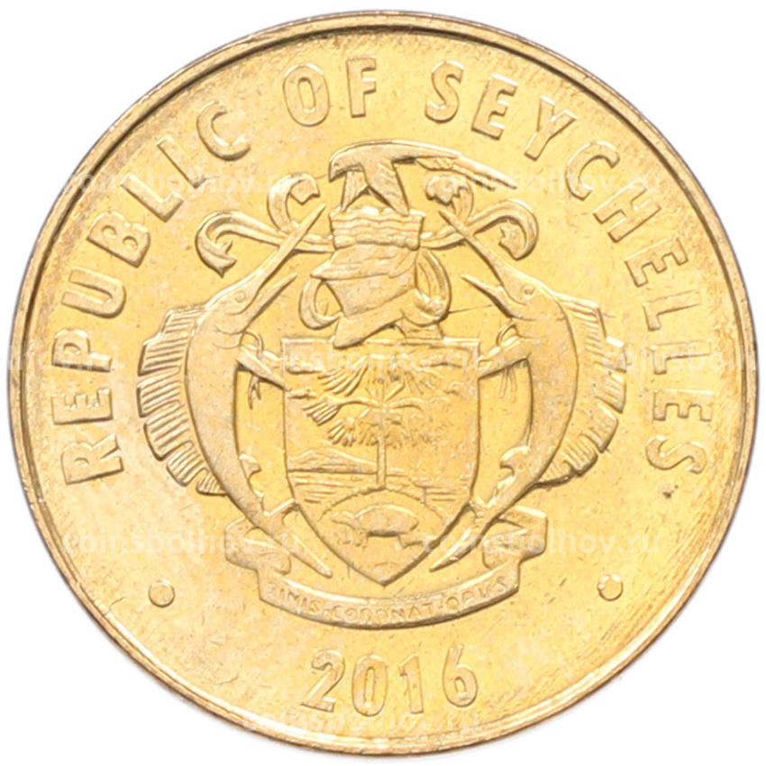 Монета 5 центов 2016 года Сейшелы (вид 2)