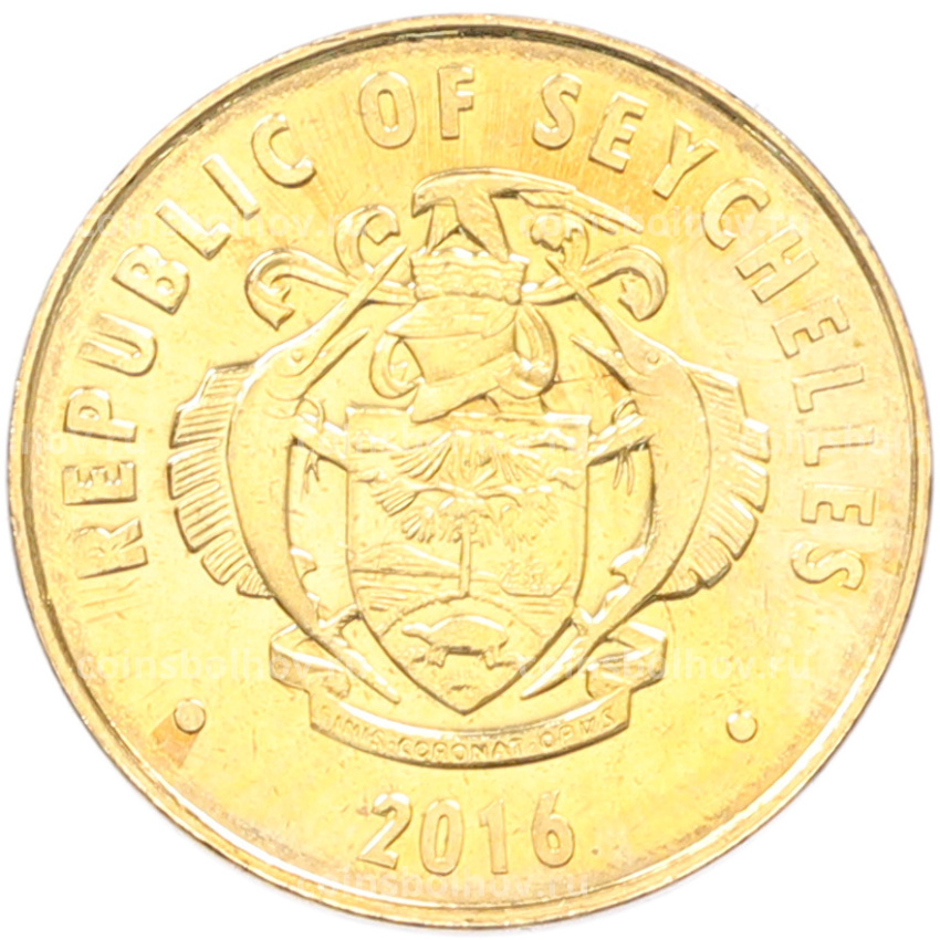 Монета 5 центов 2016 года Сейшелы (вид 2)