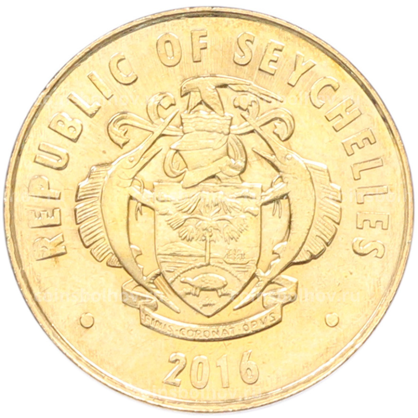 Монета 5 центов 2016 года Сейшелы (вид 2)