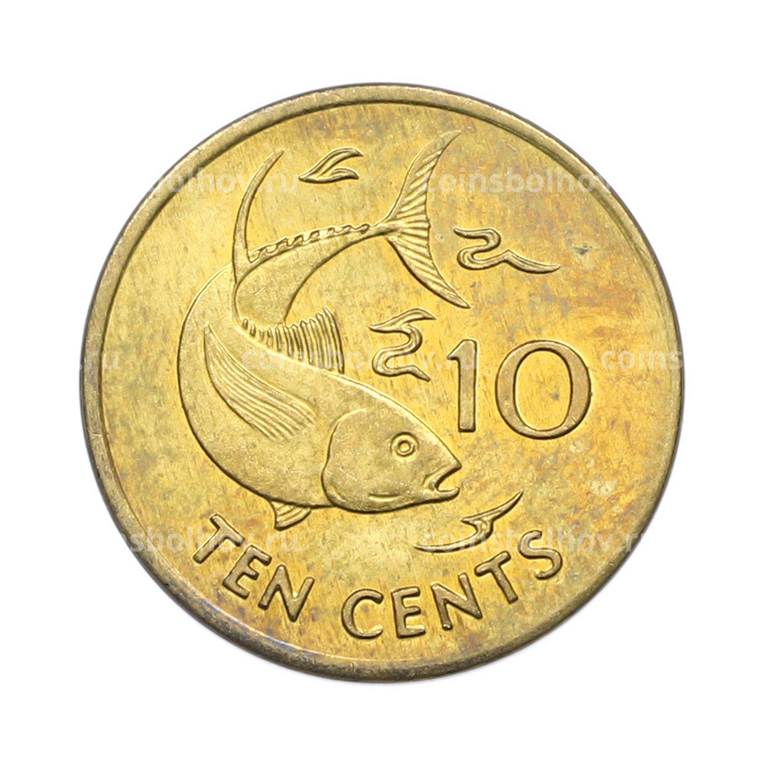 Монета 10 центов 2003 года Сейшелы
