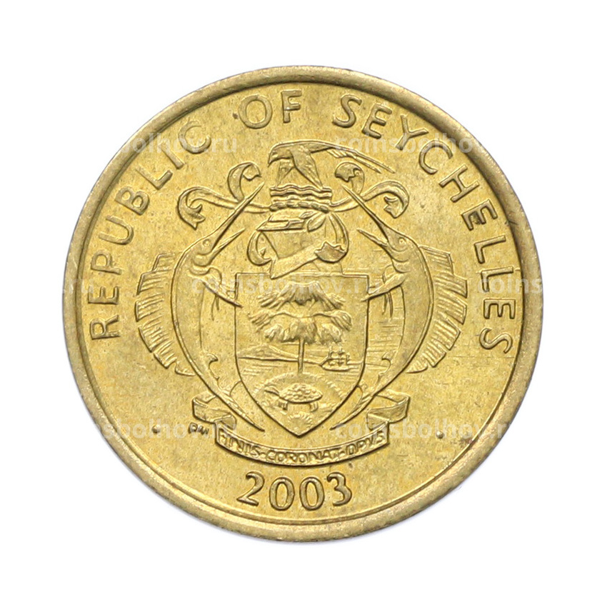 Монета 10 центов 2003 года Сейшелы (вид 2)