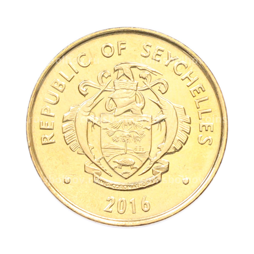 Монета 10 центов 2016 года Сейшелы (вид 2)