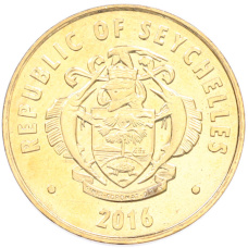 Монета 10 центов 2016 года Сейшелы (реверс)