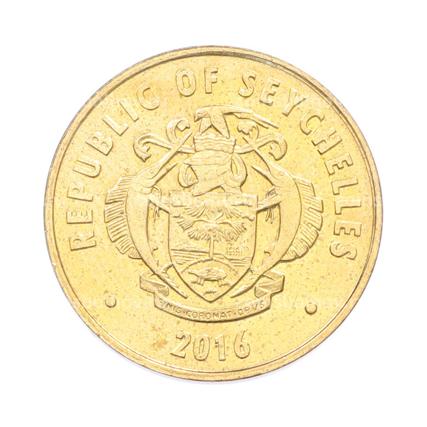 Монета 10 центов 2016 года Сейшелы (вид 2)
