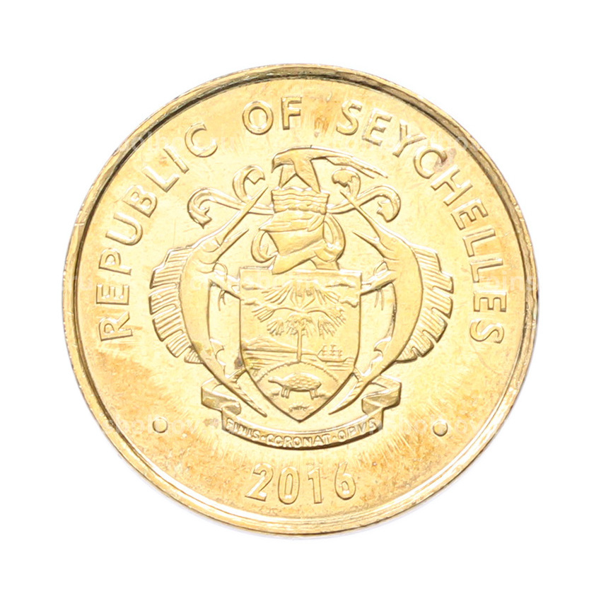Монета 10 центов 2016 года Сейшелы (вид 2)