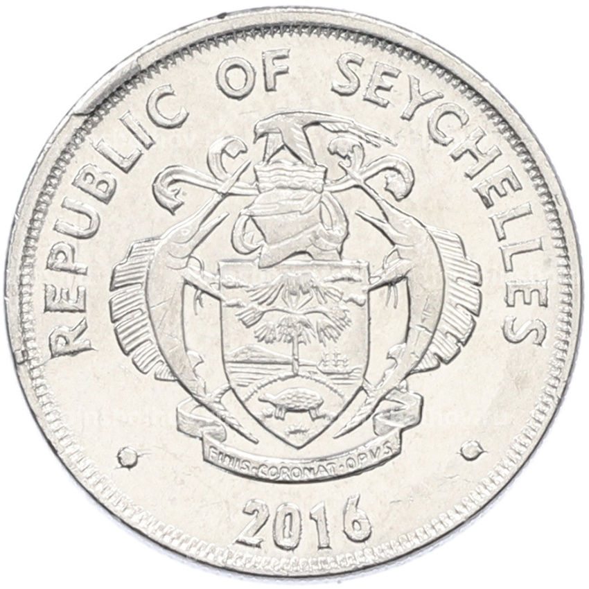 Монета 25 центов 2016 года Сейшелы (вид 2)