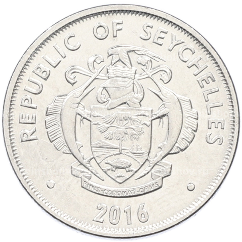 Монета 25 центов 2016 года Сейшелы (вид 2)