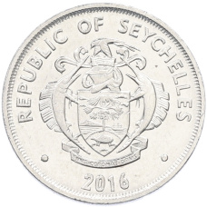 Монета 25 центов 2016 года Сейшелы (реверс)