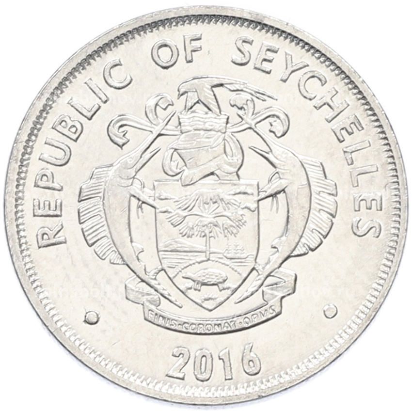 Монета 25 центов 2016 года Сейшелы (вид 2)