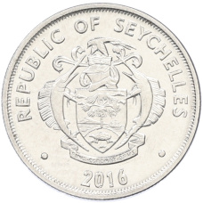 Монета 25 центов 2016 года Сейшелы (реверс)