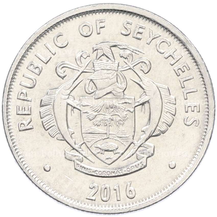 Монета 25 центов 2016 года Сейшелы (вид 2)