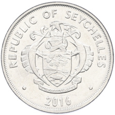 Монета 25 центов 2016 года Сейшелы (реверс)