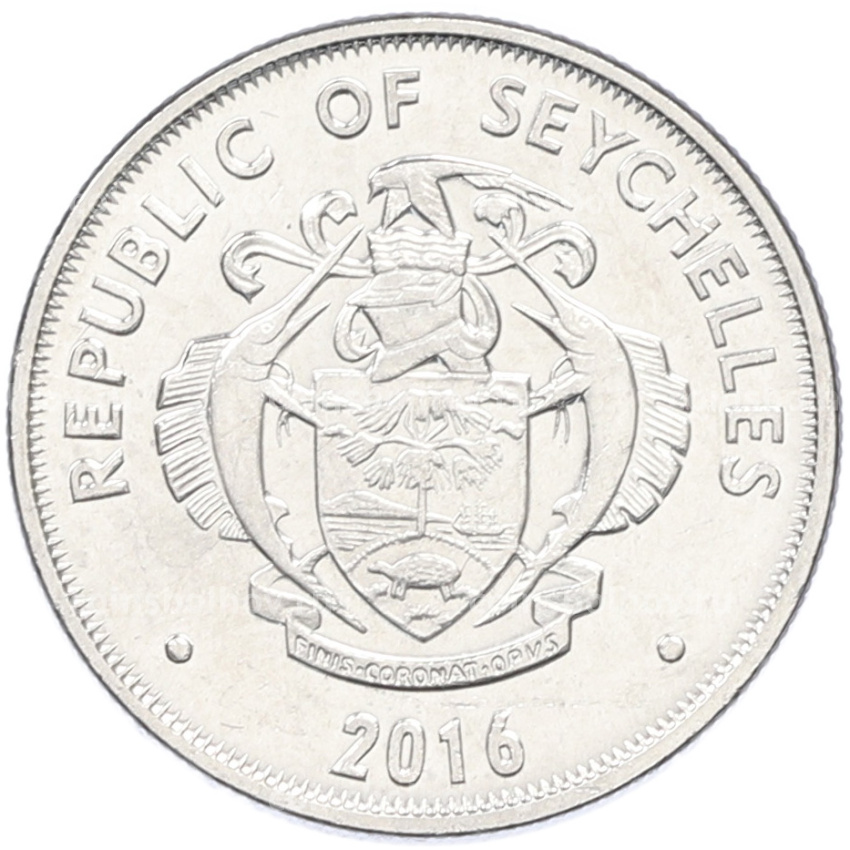 Монета 25 центов 2016 года Сейшелы (вид 2)