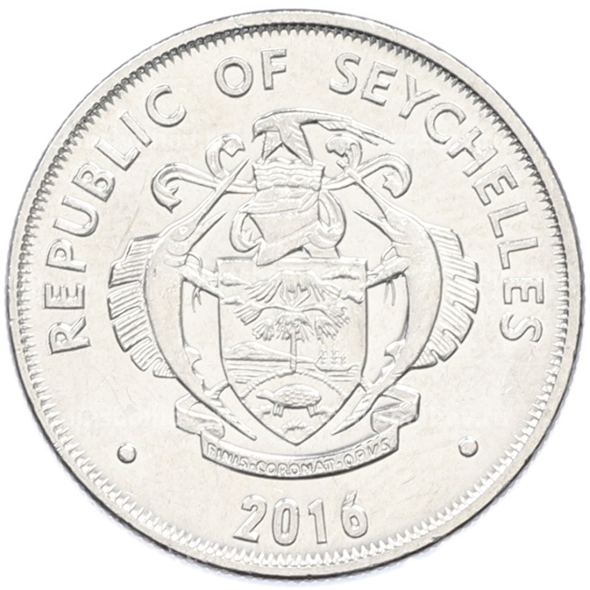 Монета 25 центов 2016 года Сейшелы (вид 2)