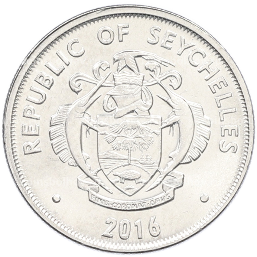 Монета 25 центов 2016 года Сейшелы (вид 2)