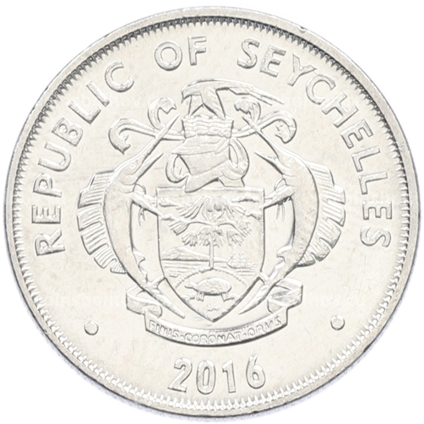 Монета 25 центов 2016 года Сейшелы (вид 2)