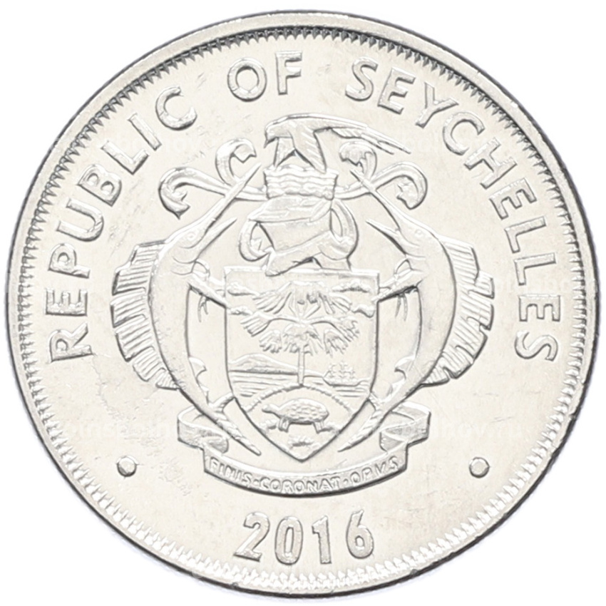 Монета 25 центов 2016 года Сейшелы (вид 2)