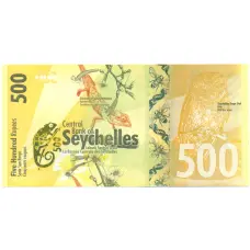 Банкнота 500 рупий 2016 года Сейшелы (реверс)