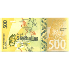 Банкнота 500 рупий 2016 года Сейшелы (вид 2)