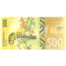 Банкнота 500 рупий 2016 года Сейшелы (реверс)
