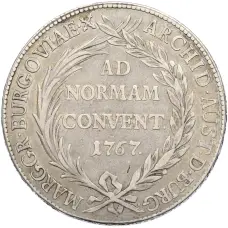 Монета 1 талер 1767 года Бургау (аверс)