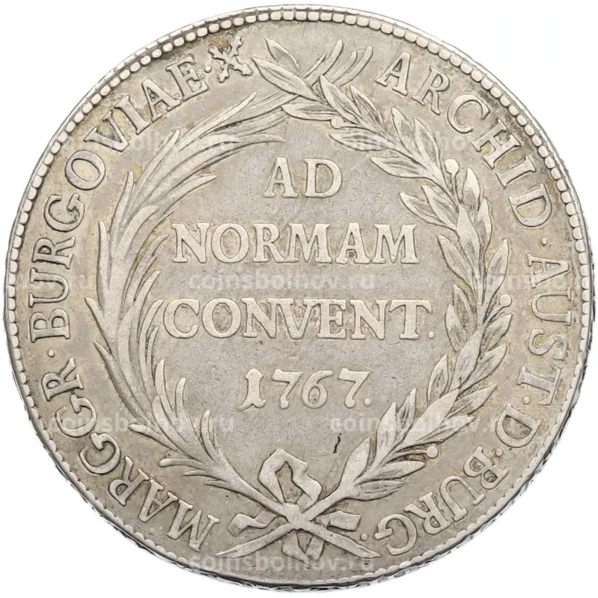 Монета 1 талер 1767 года Бургау
