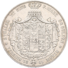 Монета 2 талера 1841 года Пруссия (реверс)