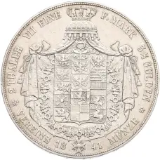 Монета 2 талера 1841 года Пруссия (реверс)