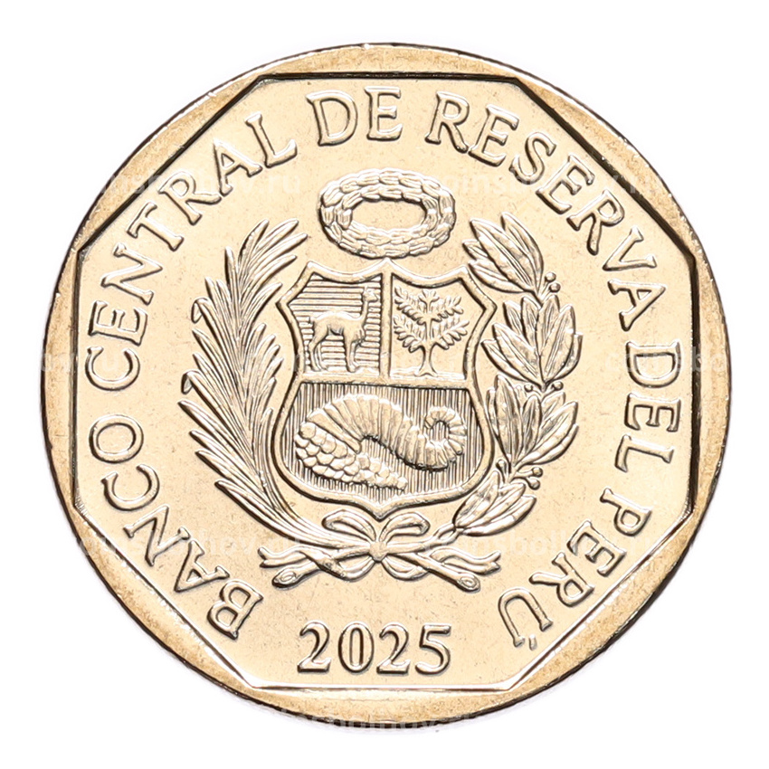 Монета 1 соль 2025 года Перу «Доколумбова керамика — культура Наска» (вид 2)