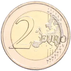 Монета 2 евро 2026 года G Германия «Федеральные земли Германии — Бремен, музей климатических зон» (реверс)