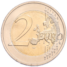 Монета 2 евро 2026 года A Германия «Федеральные земли Германии — Бремен, музей климатических зон» (реверс)